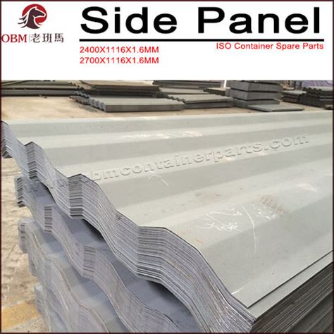 shipping container side panel